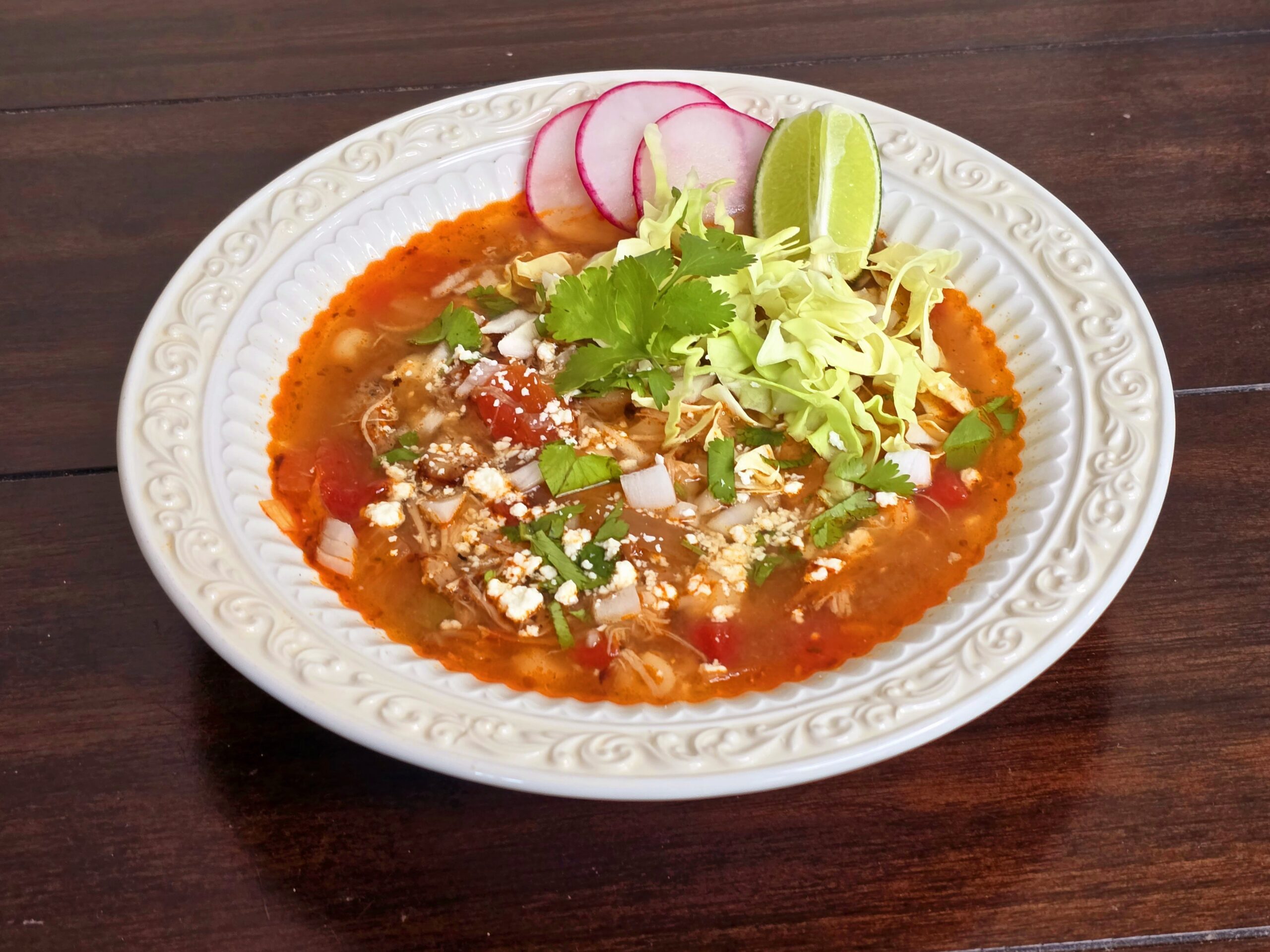 Carnitas Pozole Rojo