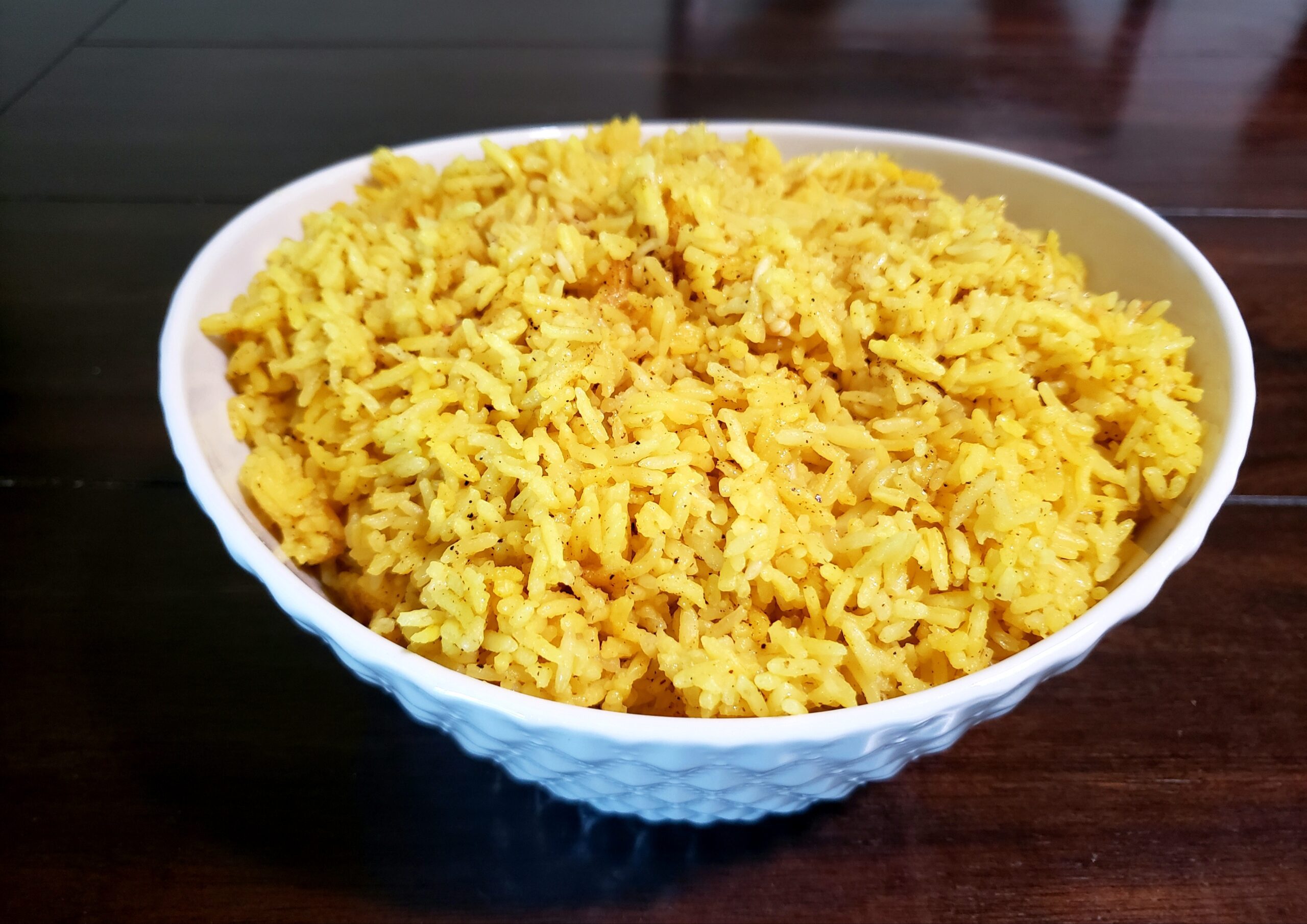 Buttery Turmeric Rice