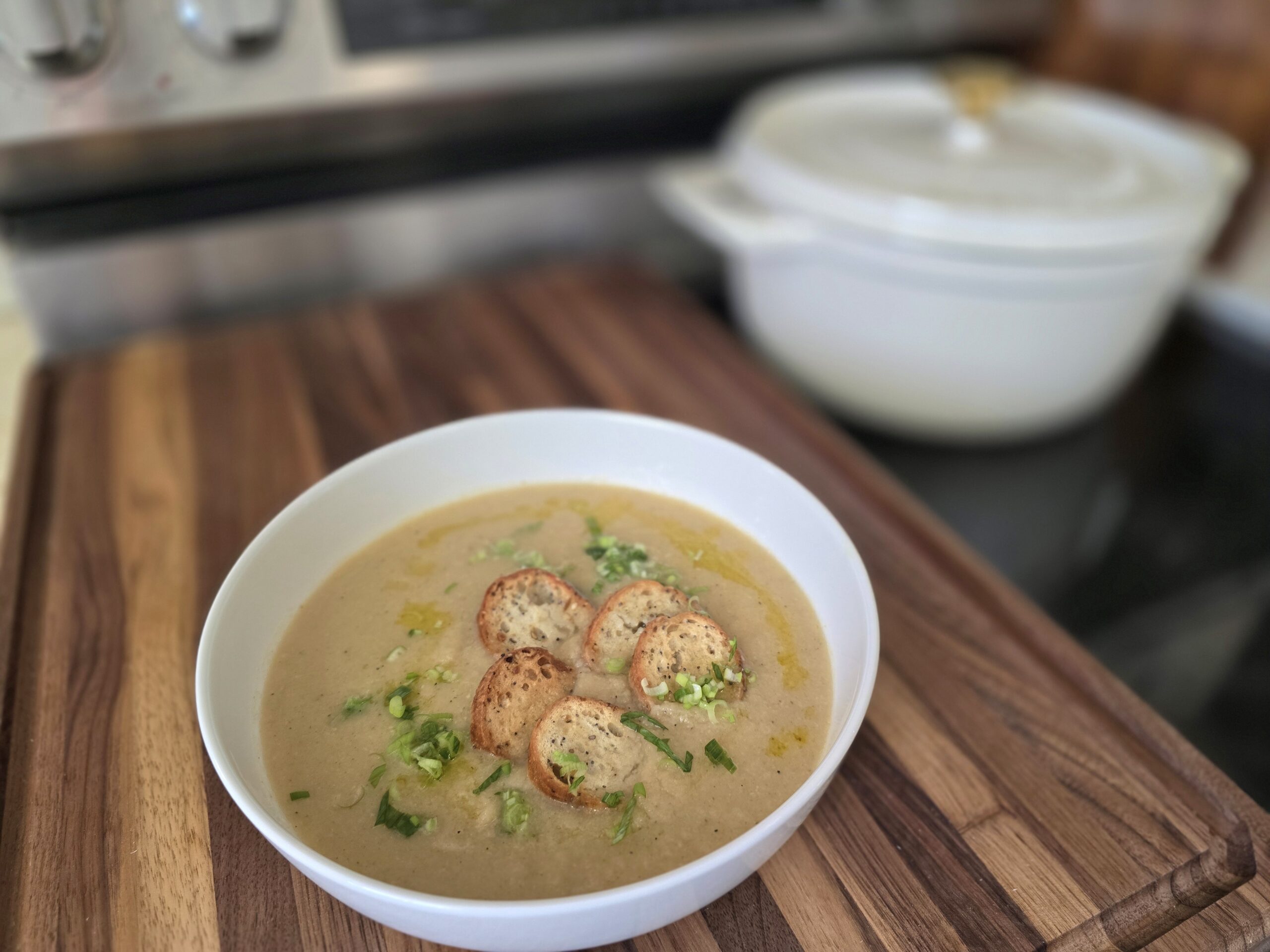 Roasted Cauliflower Bisque