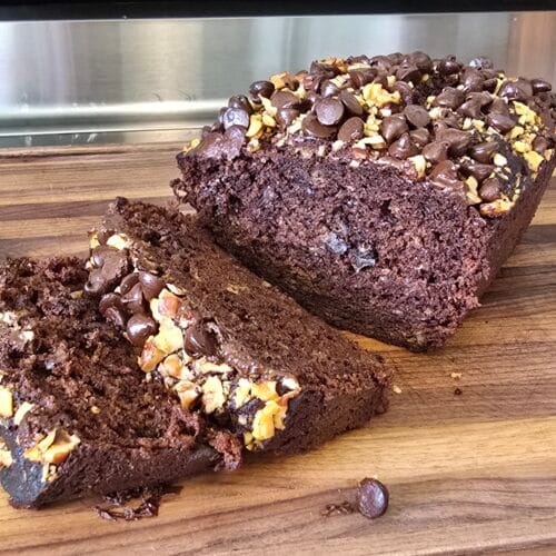 Double Chocolate Banana Bread